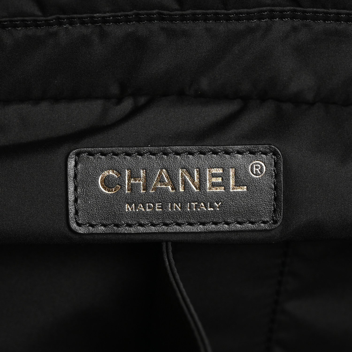 Chanel Shiny Grained Calfskin Quilted Large Travel Bowling Bag Black 6 of 11