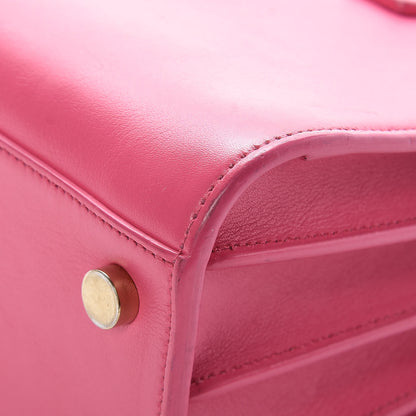 Saint Laurent Calfskin Nano Sac De Jour Lipstick Fuchsia 21 of 24