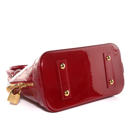 Louis Vuitton Vernis Alma BB Pomme D'Amour 4 of 7