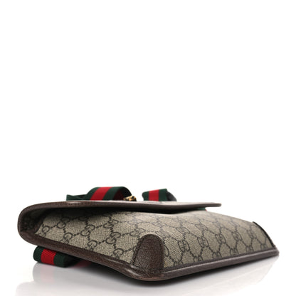 Gucci GG Supreme Monogram Neo Vintage Web Belt Bag Brown 4 of 10