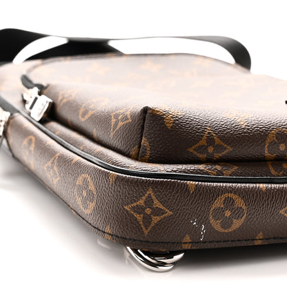 Louis Vuitton Monogram Macassar Avenue Sling Bag NM 8 of 9
