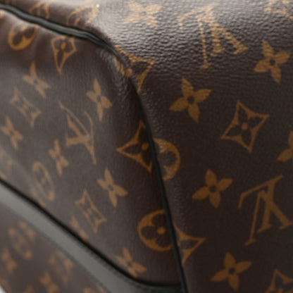 Louis Vuitton Monogram Macassar Keepall Bandouliere 55 8 of 9