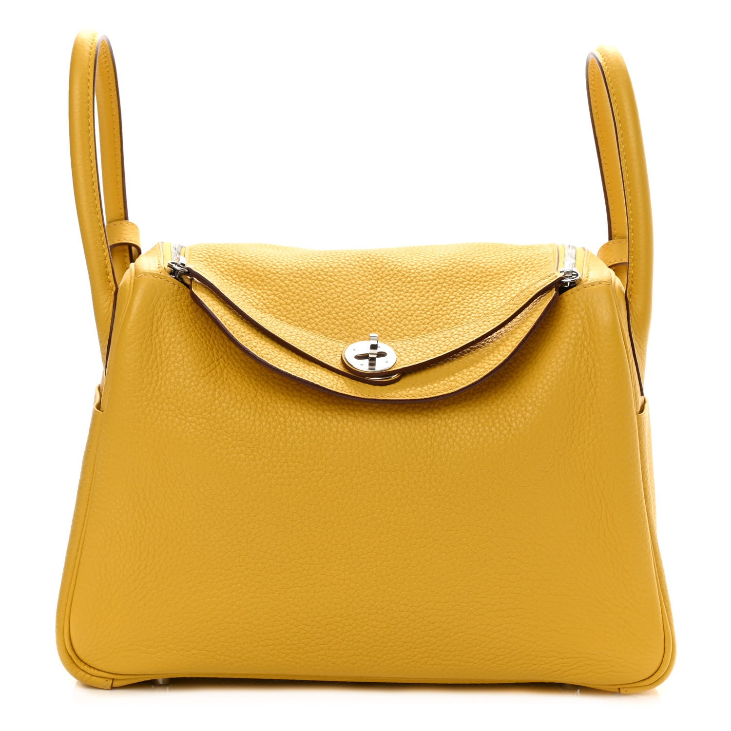 Hermes Taurillon Clemence Lindy 30 Soleil 1 of 9