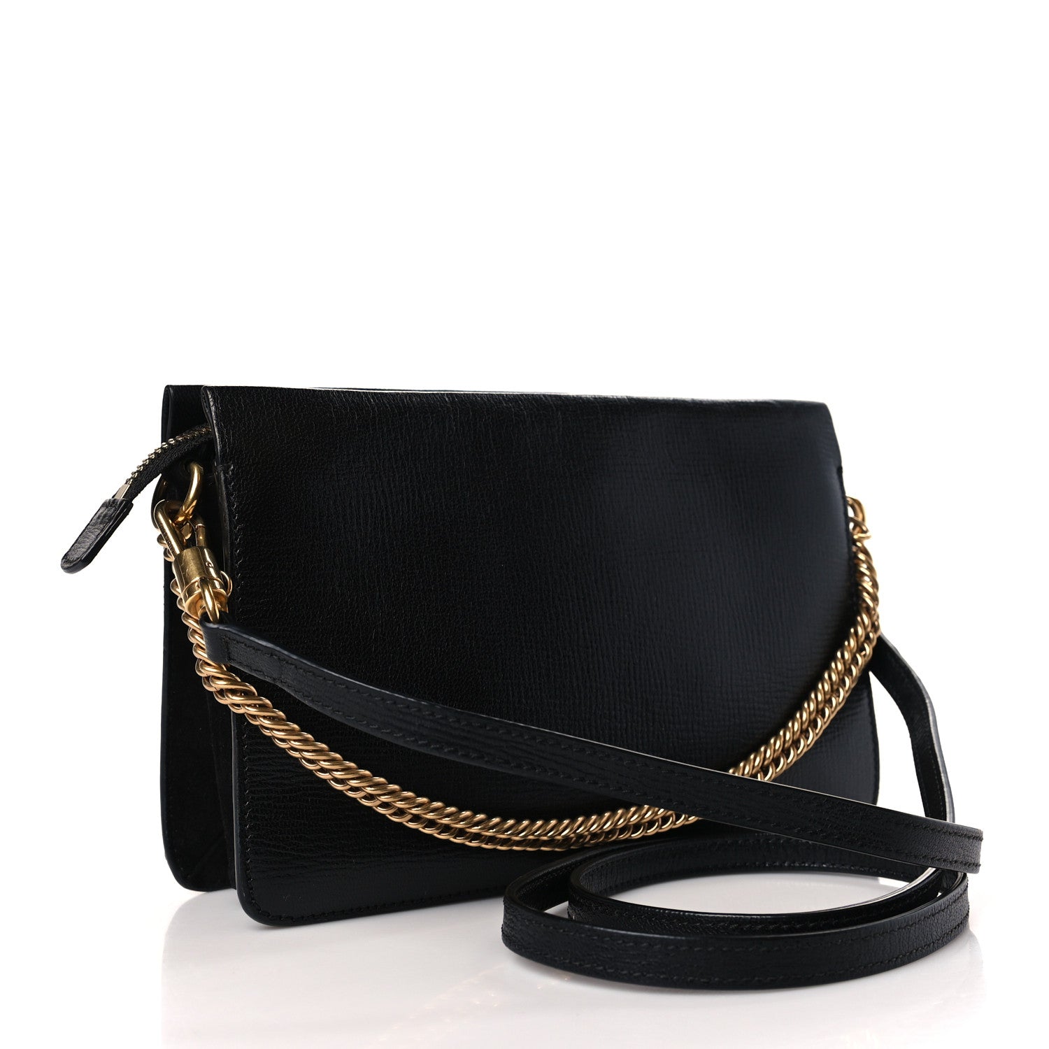 Givenchy Textured Calfskin Cross 3 Crossbody Bag Black 3 of 10