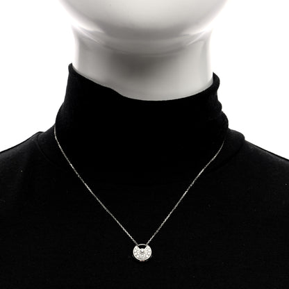 Cartier 18K White Gold Diamond XS Amulette de Cartier Pendant Necklace 3 of 5