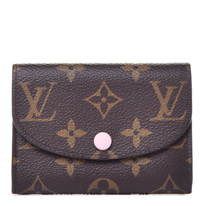 Louis Vuitton Monogram Rosalie Coin Purse Rose Ballerine 1 of 8