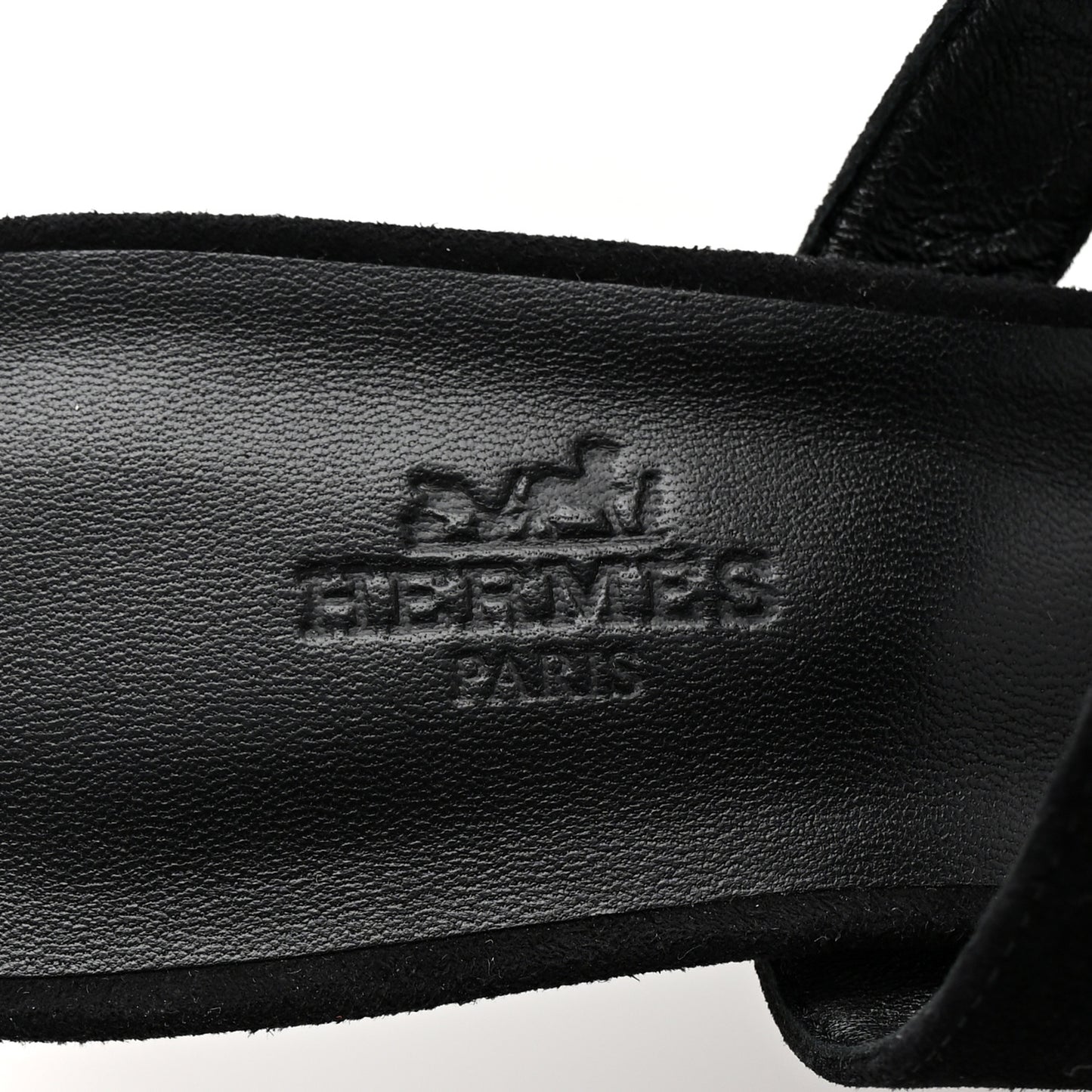 Suede Goatskin Blink Mules 37 Black