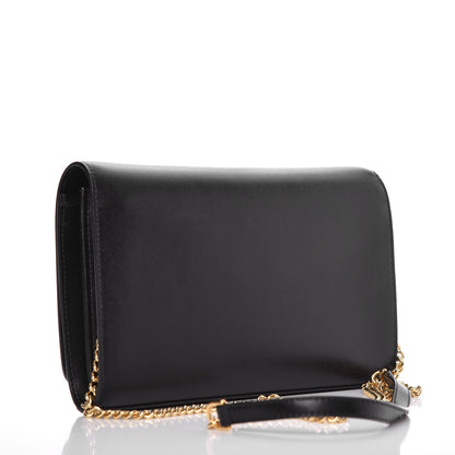 Fendi Vitello Liberty Lucido F is Fendi Wallet on Chain Black 3 of 7