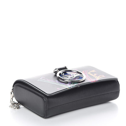 Christian Louboutin Calfskin Love RubyLou Clutch Black 4 of 9