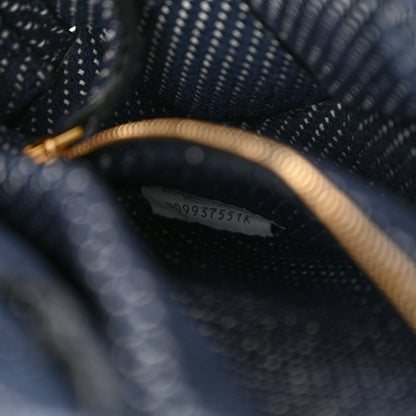 Bottega Veneta Denim Maxi Intrecciato Padded Cassette High Frequency Crossbody Bag Indigo 6 of 9