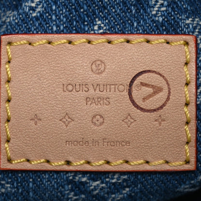 Louis Vuitton Denim Fairfax Pochette Blue 7 of 15