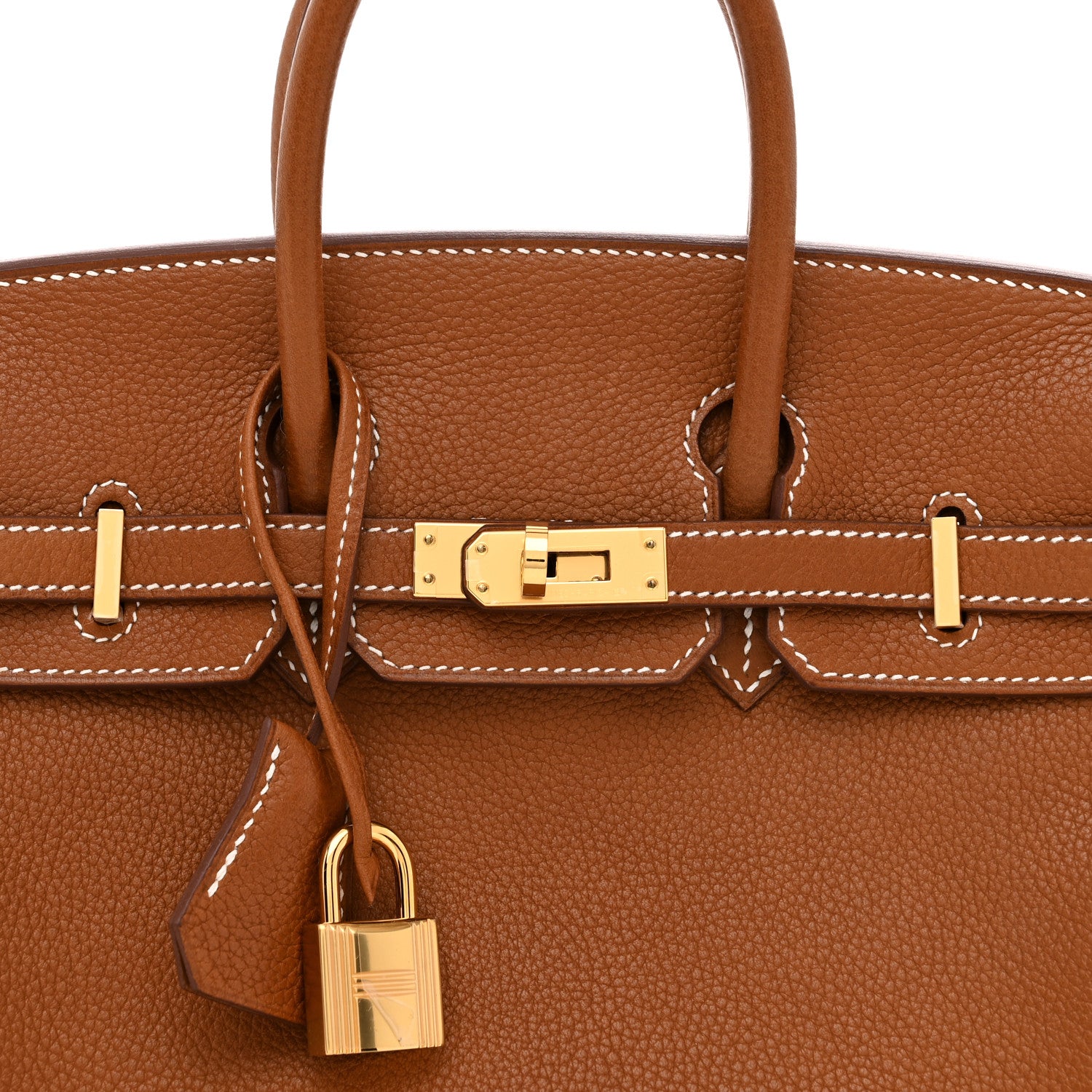 Hermes Natural Barenia Faubourg Birkin 25 Fauve 8 of 11