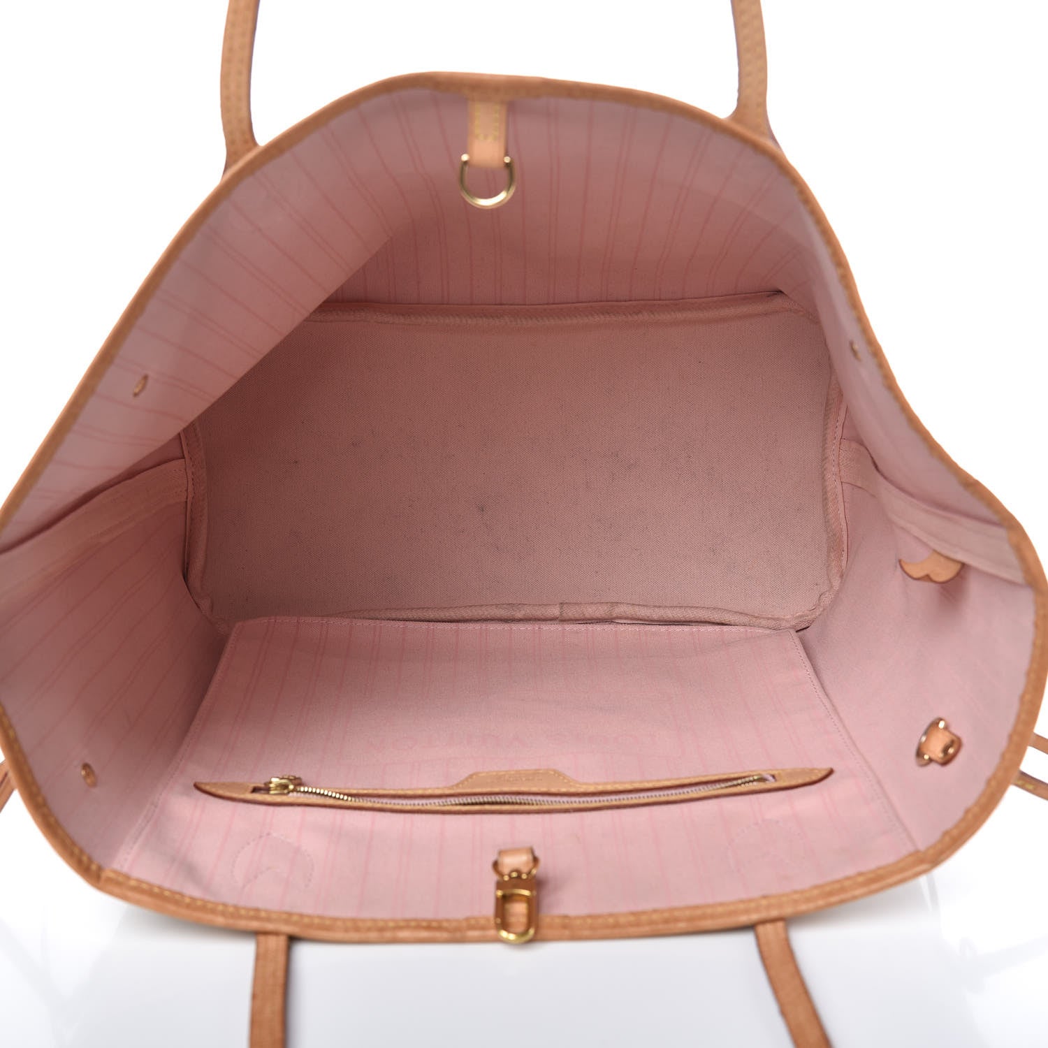 Louis Vuitton Damier Azur Neo Neverfull MM Rose Ballerine 5 of 16
