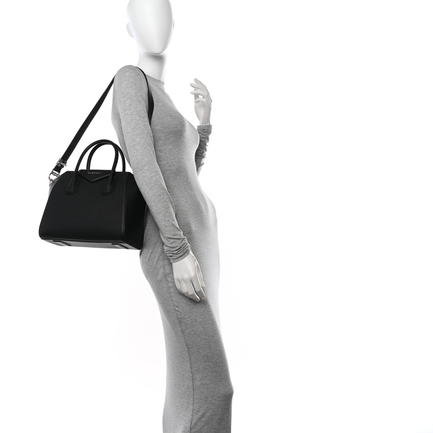Givenchy Sugar Goatskin Small Antigona Black 2 of 10
