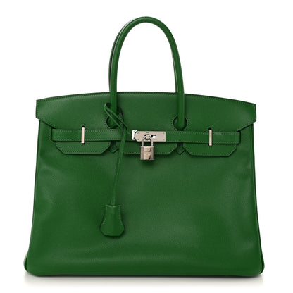 Hermes Epsom Birkin 35 Vert Bengale 1 of 13