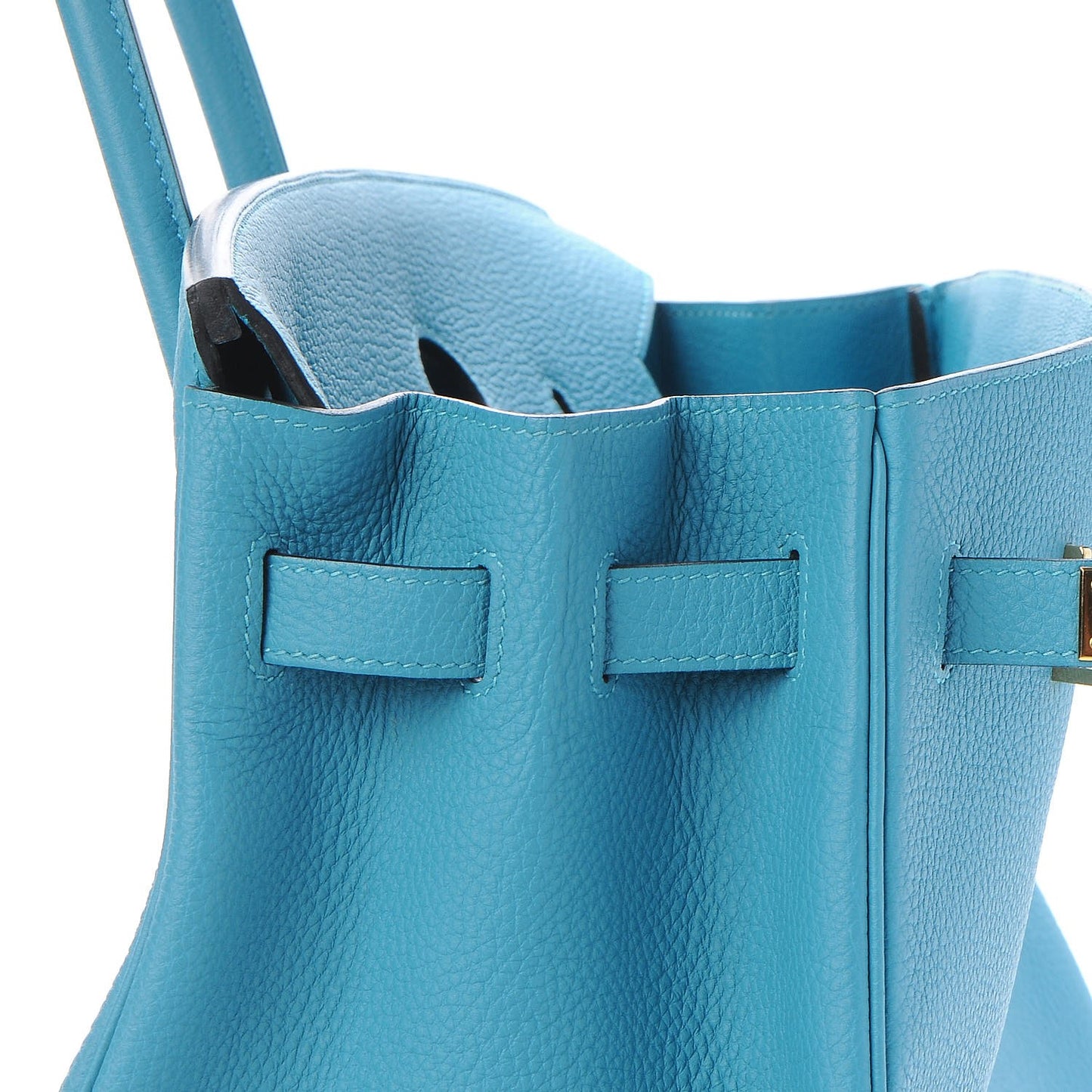 Togo Birkin 35 Turquoise
