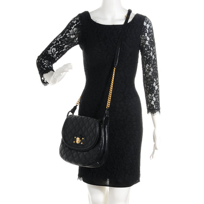 Marc Jacobs Quilted Lambskin Cooper Crossbody Bag Black 2 of 10