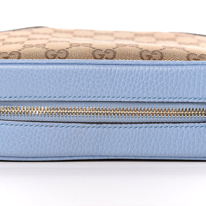 Gucci Monogram Mini Bree Messenger Bag Beige Mineral Blue 11 of 11