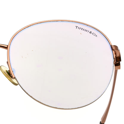 Tiffany Metal TF3053 Round Sunglasses Rose Gold 8 of 10
