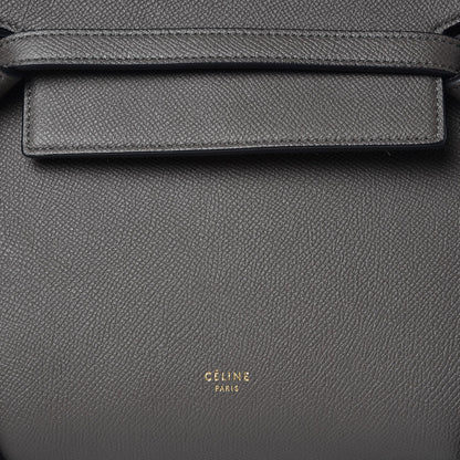 Celine Baby Grained Calfskin Micro Belt Bag Grey 9 of 11