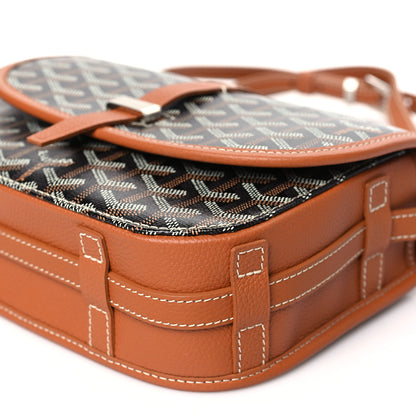 Goyard Goyardine Belvedere II PM Messenger Bag Black Gold 9 of 9