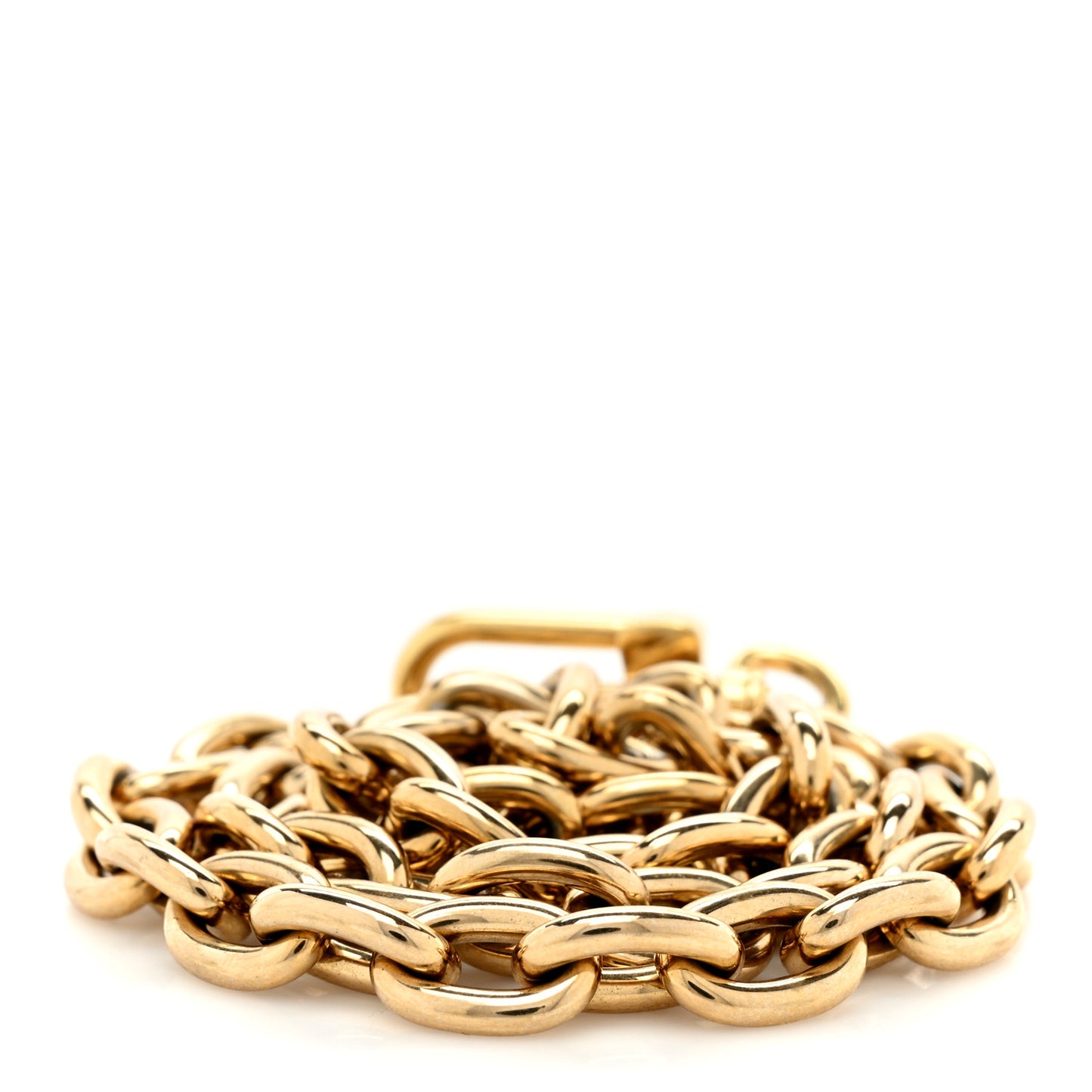 Short Chain Strap Gold
