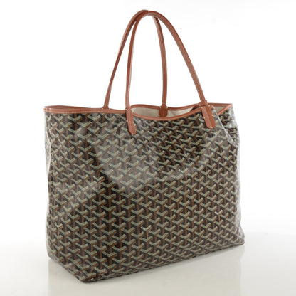 Goyard Goyardine Saint Louis GM Black Gold 4 of 9