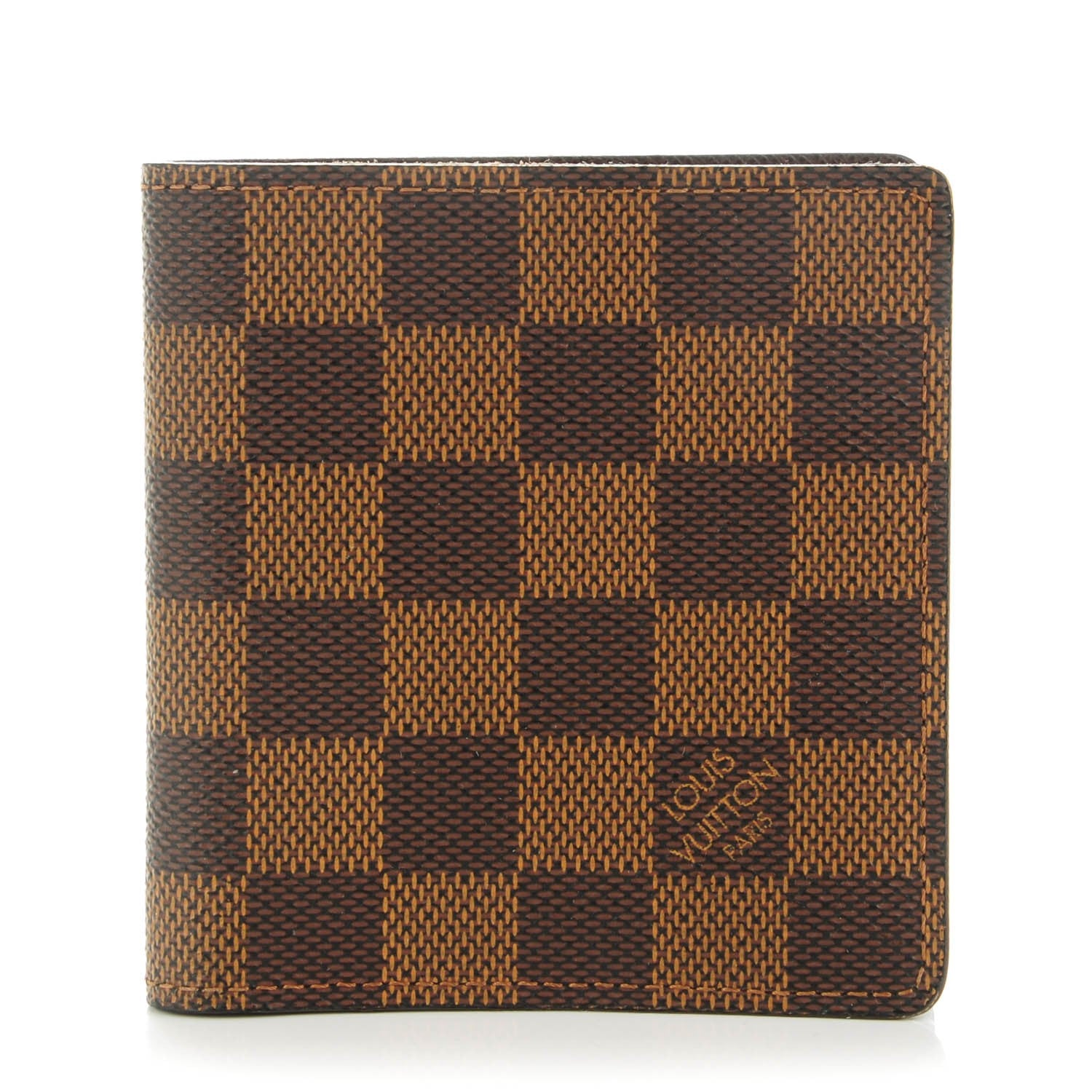 Louis Vuitton Damier Ebene Porte-Billets 6 Card Bi-Fold Wallet 1 of 7
