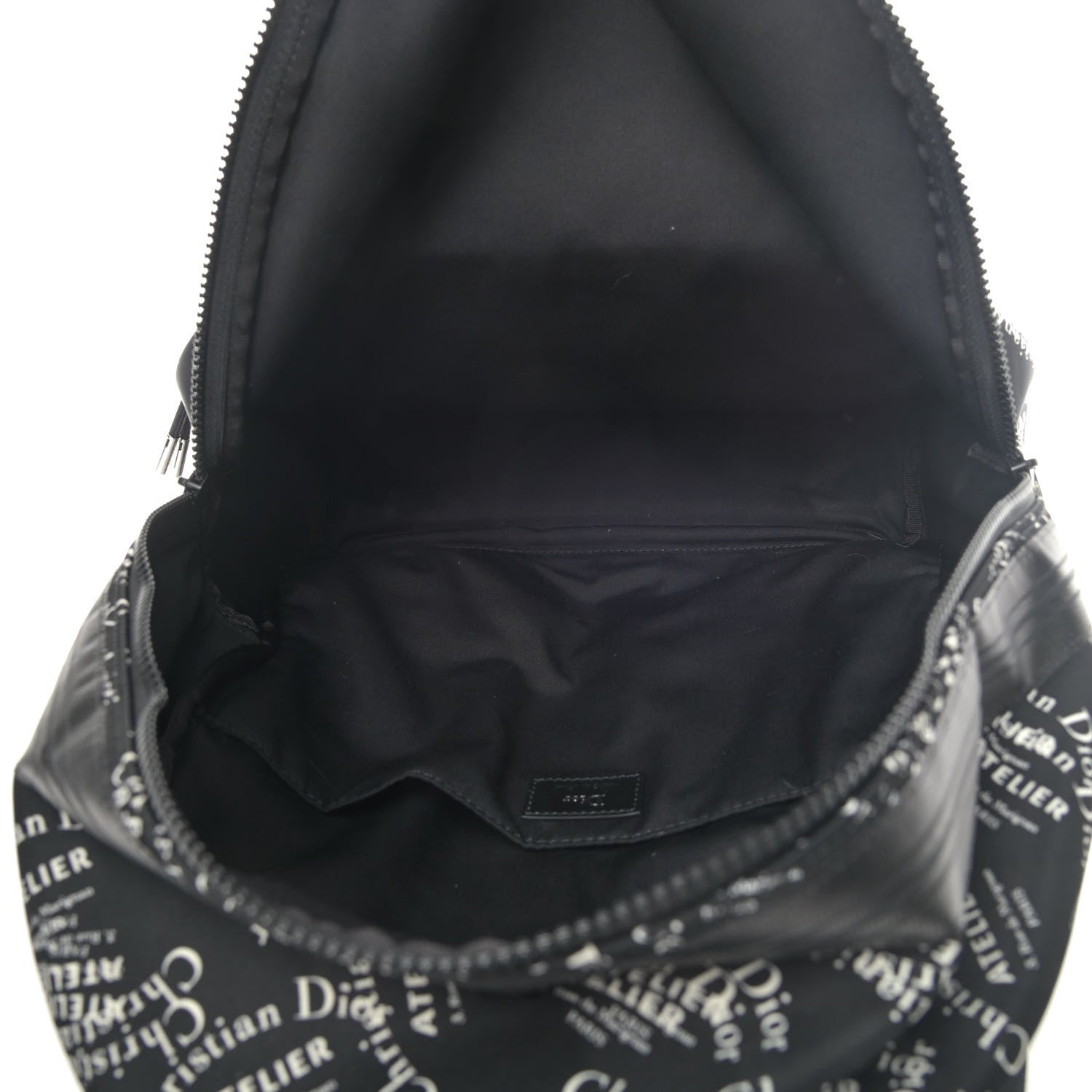 Christian Dior Nylon Logo Backpack Black 4 of 4