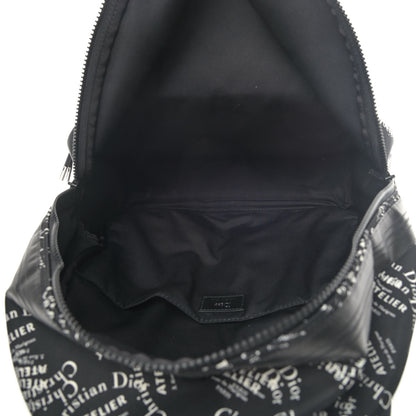 Christian Dior Nylon Logo Backpack Black 4 of 4