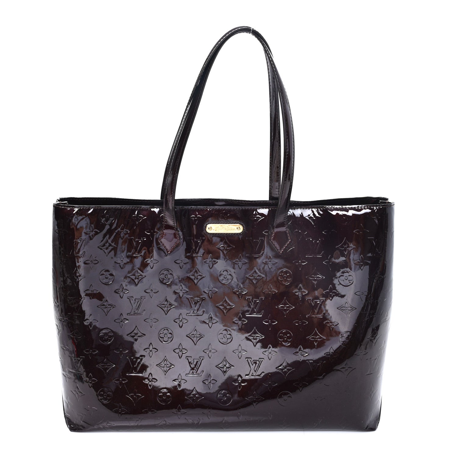 Louis Vuitton Vernis Wilshire GM Amarante 1 of 11