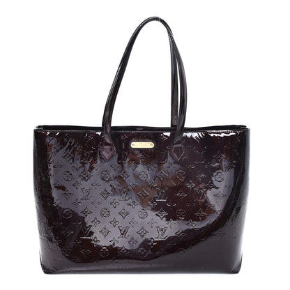 Louis Vuitton Vernis Wilshire GM Amarante 1 of 11