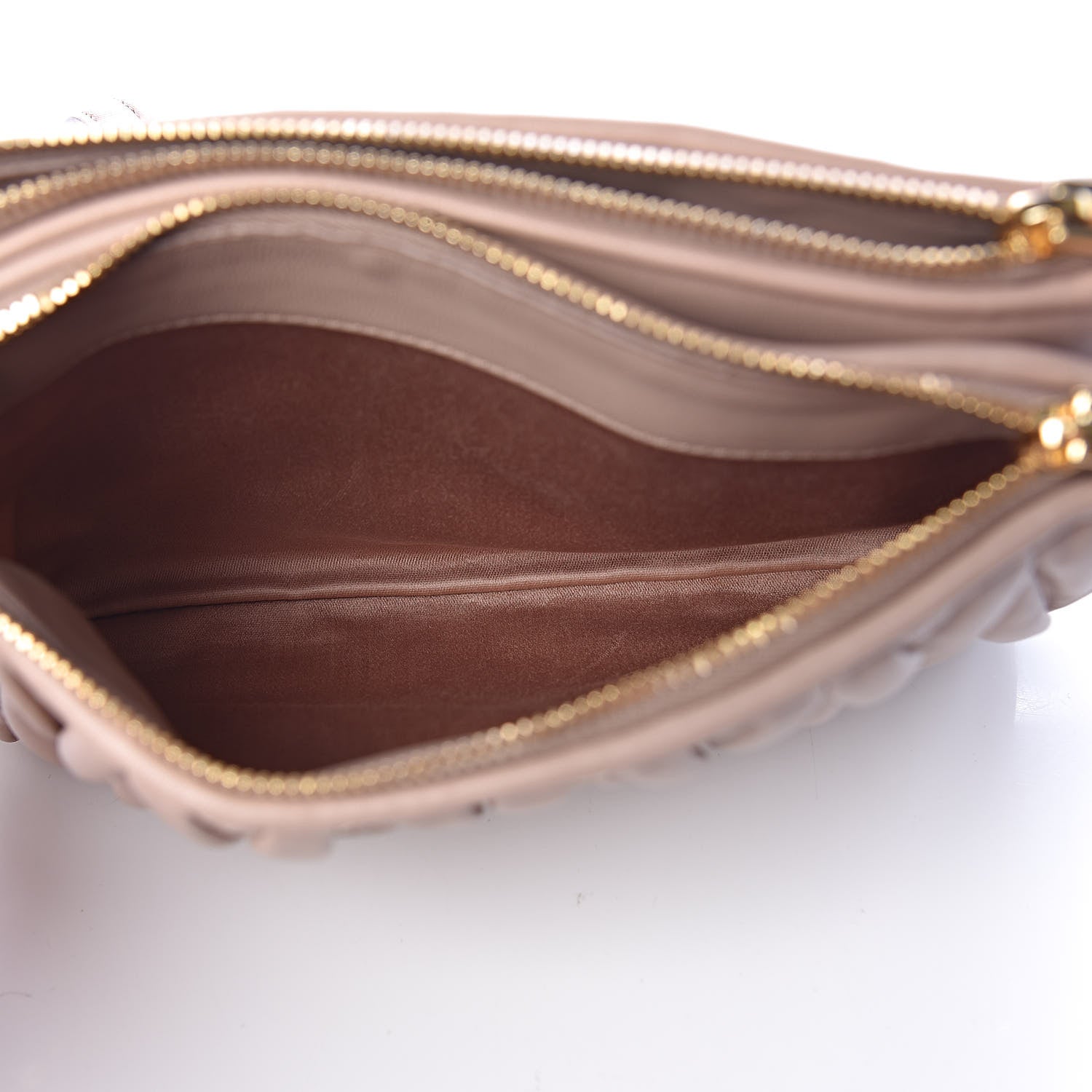 Miu Miu Nappa Matelasse Double Zip Crossbody Cammeo 6 of 13