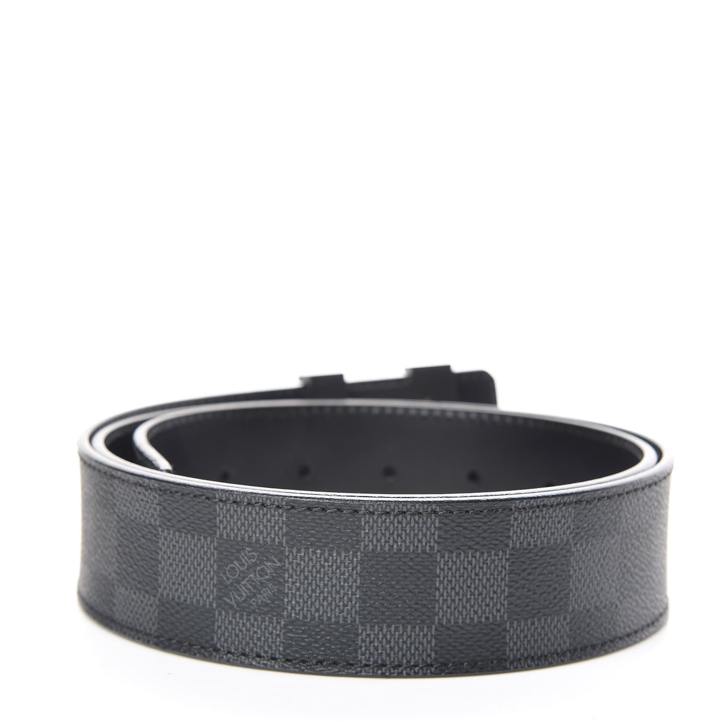 Damier Graphite LV Initiales Belt 90 36