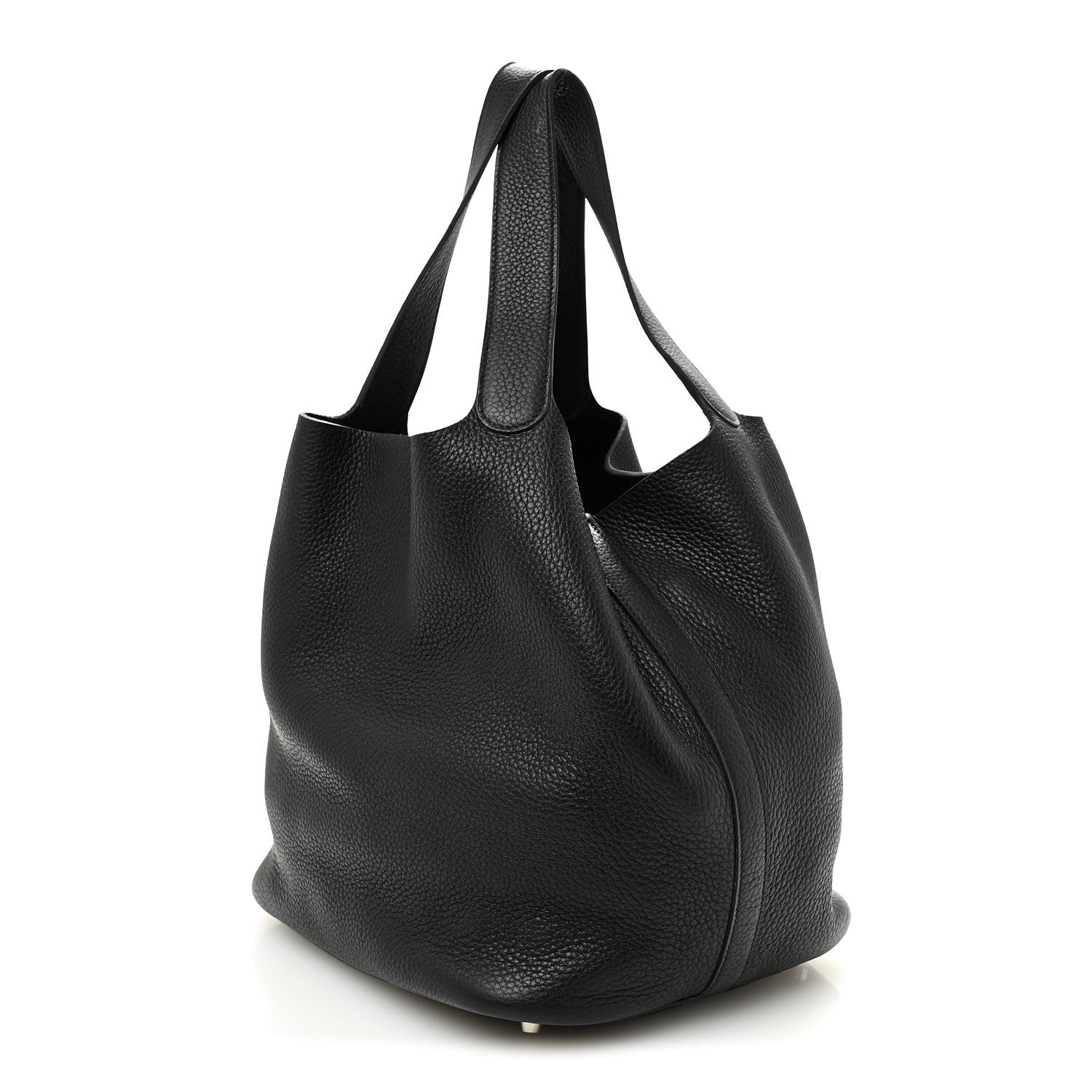 Hermes Taurillon Clemence Picotin Lock 26 GM Black 3 of 9