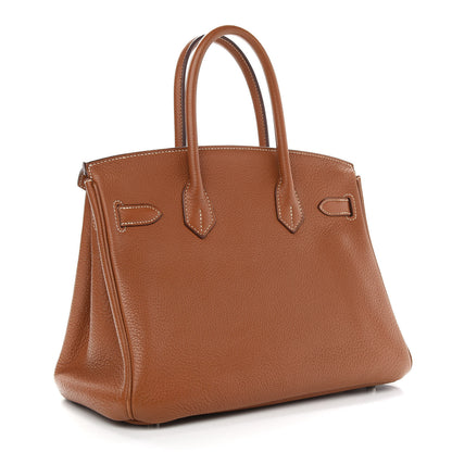 Hermes Togo Birkin 30 Gold 3 of 13