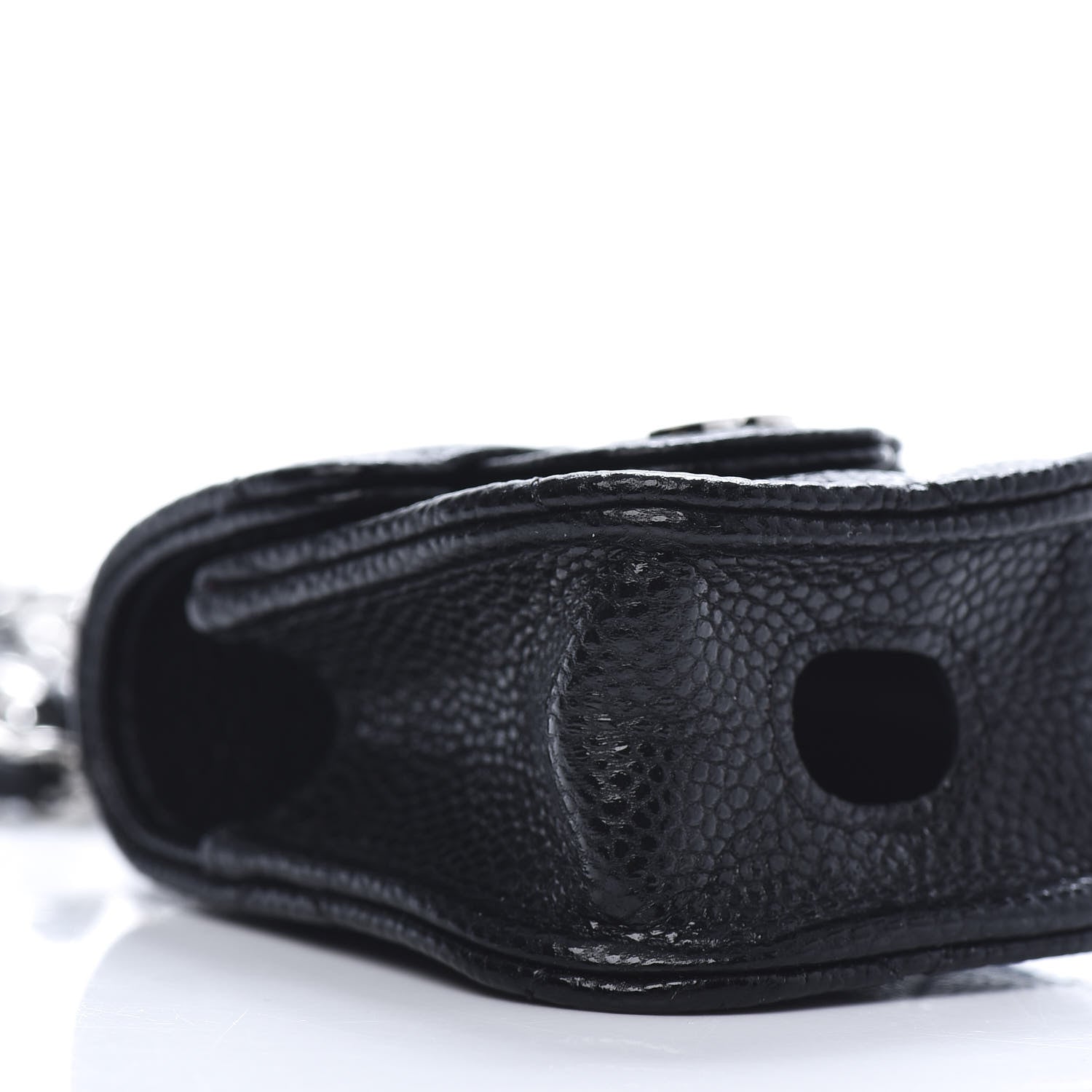 Chanel Caviar Quilted Airpods Case Black 6 of 12