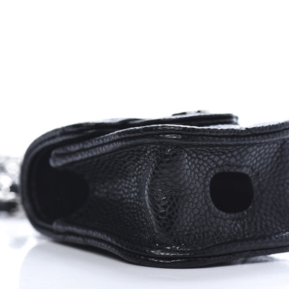 Chanel Caviar Quilted Airpods Case Black 6 of 12