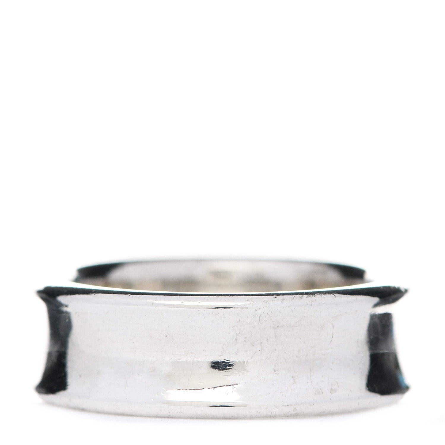 Tiffany Sterling Silver 1837 Band Ring 54 6.75 3 of 5