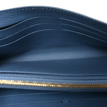 Louis Vuitton Empreinte Sarah Wallet NM Creme Blue Jean 5 of 8