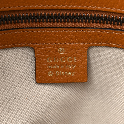 Gucci X DISNEY Mini Vintage GG Supreme Monogram Mickey Mouse Small Dome Backpack Beige Vintage Sun Oil 6 of 9