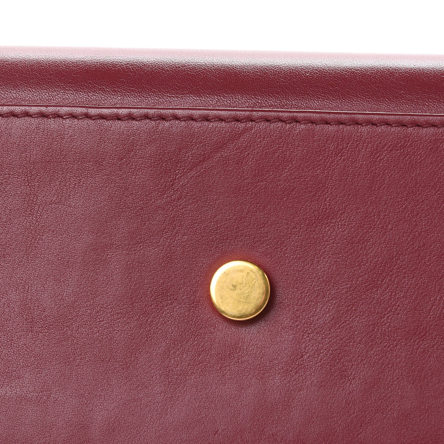 Saint Laurent Calfskin Nano Sac De Jour Dark Pallisandre 9 of 14