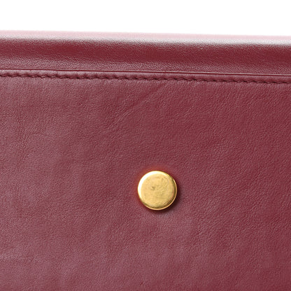 Saint Laurent Calfskin Nano Sac De Jour Dark Pallisandre 9 of 14