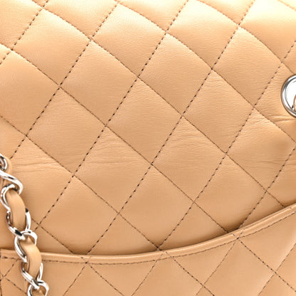 Chanel Lambskin Quilted Mini Rectangular Flap Beige 10 of 10