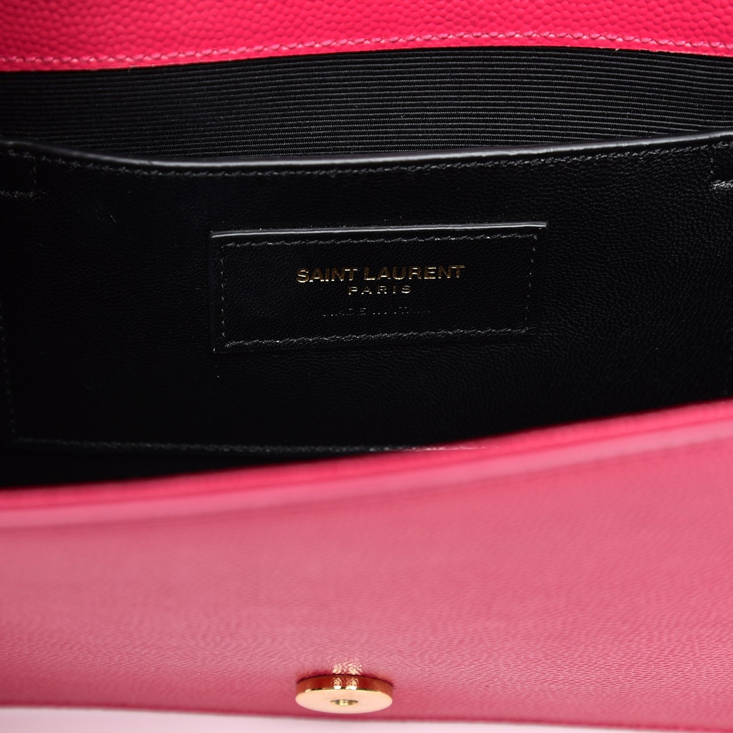Grain De Poudre Classic Monogram Kate Clutch Lipstick Fuchsia