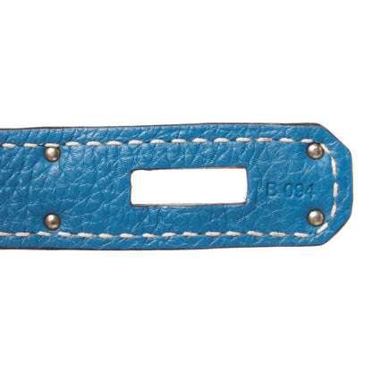 Hermes Togo Birkin 30 Blue Jean 24 of 29