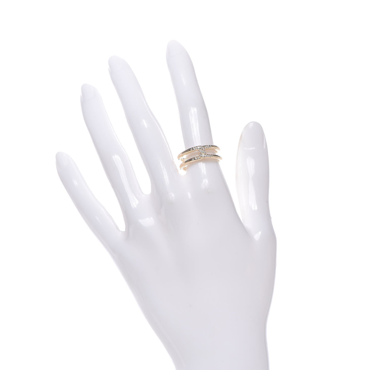 David Yurman 18K Yellow Gold Diamond 6.5mm Continuance Band Ring 52 6 2 of 3