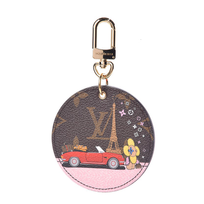 Louis Vuitton Monogram 2019 Christmas Animation Paris Bag Charm Key Ring 1 of 5