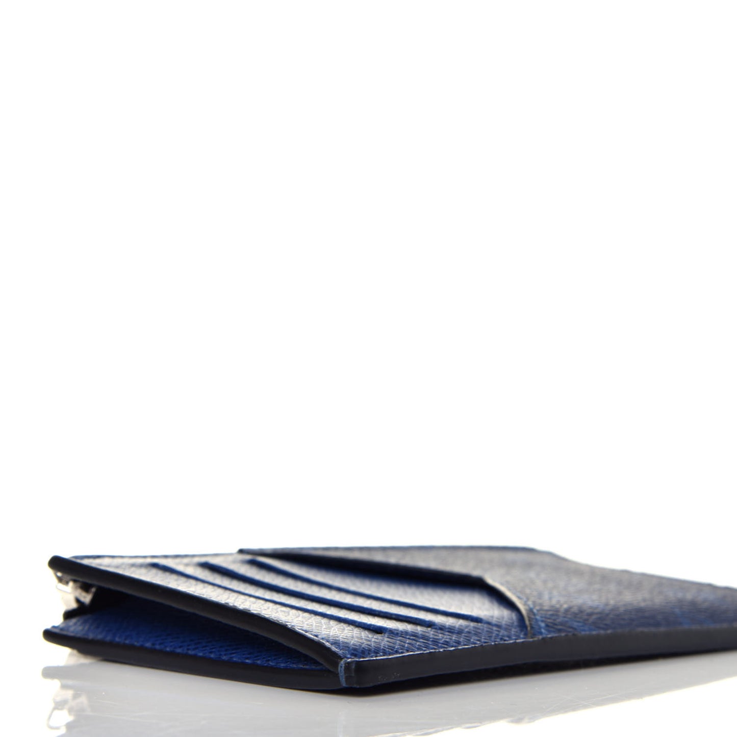 Monogram Taiga Coin Card Holder Cobalt