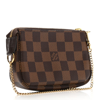 Louis Vuitton Damier Ebene Mini Pochette Accessories 5 of 9